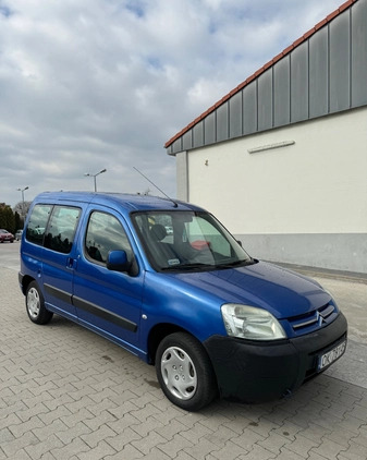 Citroen Berlingo cena 6500 przebieg: 390000, rok produkcji 2007 z Konin małe 67